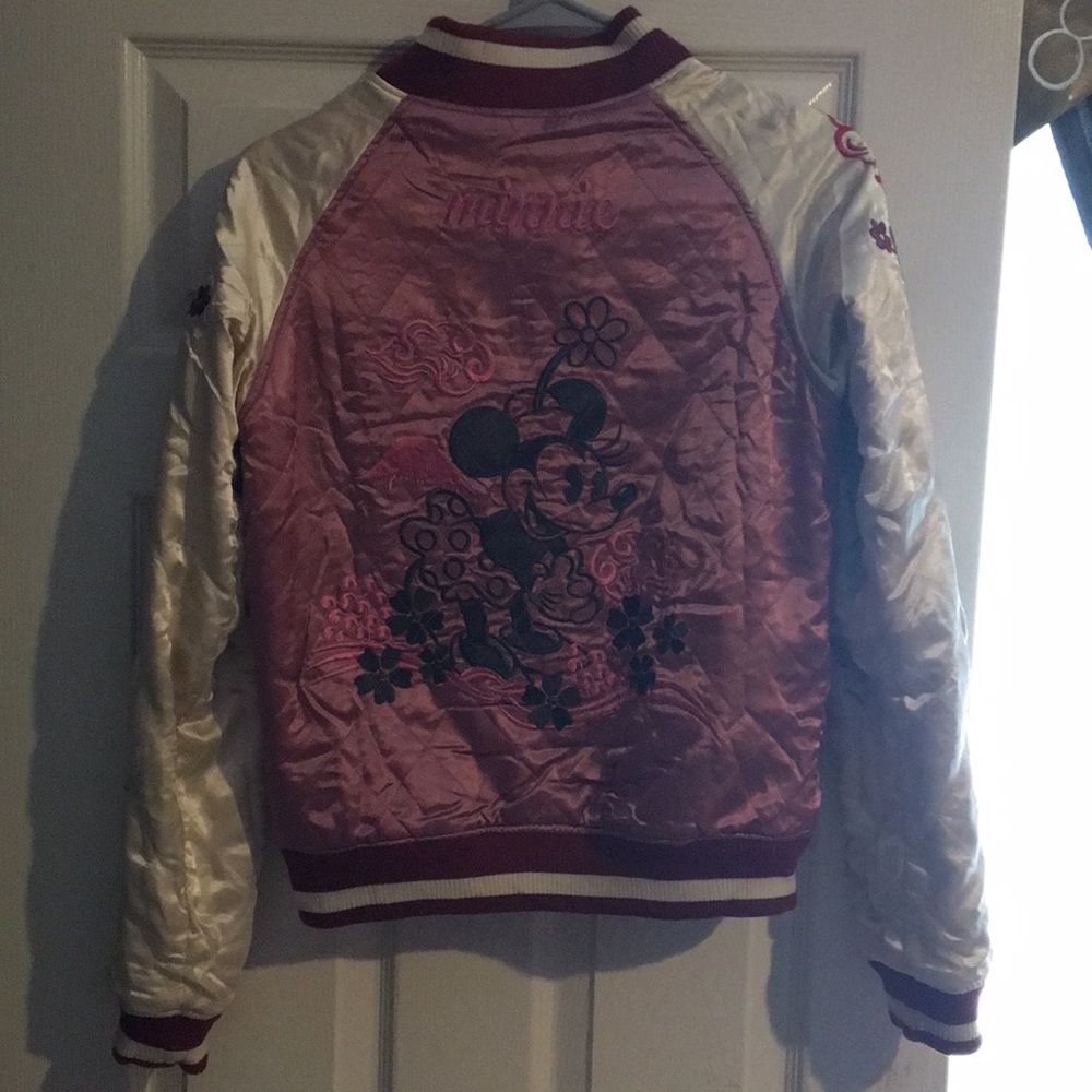 🚫SOLD🚫Sukajan Japan Minnie Mouse bomber jacket - Picture 6 of 6